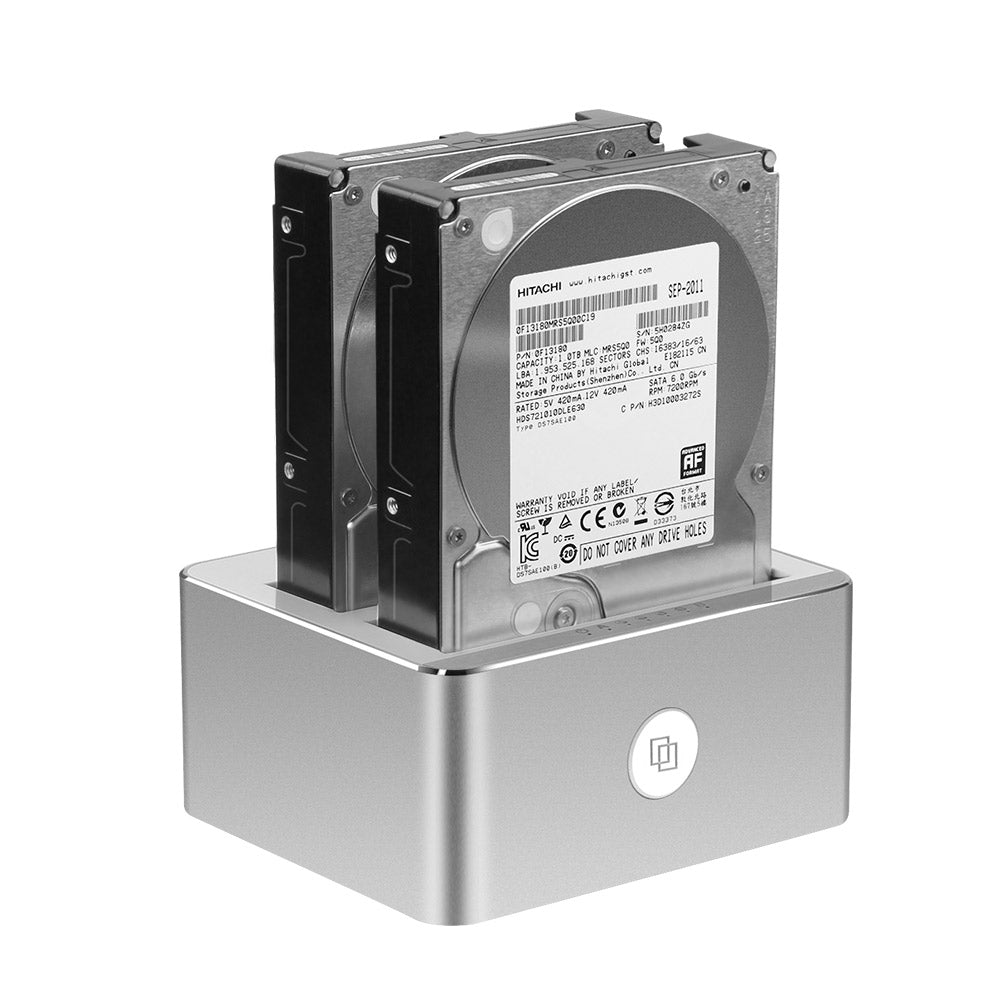USB 3.0 Hard Drive Docking Station - Offline Clone -2X18TB – ALXUM