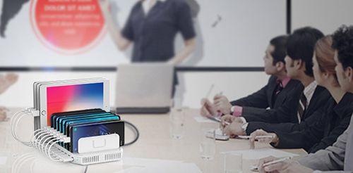 Alxum 96W 10-Port Charge Station (review on androidguys)