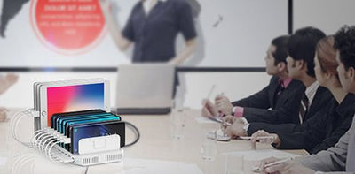 Alxum 96W 10-Port Charge Station (review on androidguys)