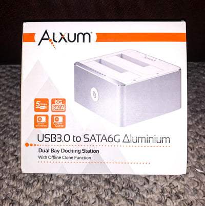 Alxum USB 3.0 Dual Bay Hard Drive Docking Station Review