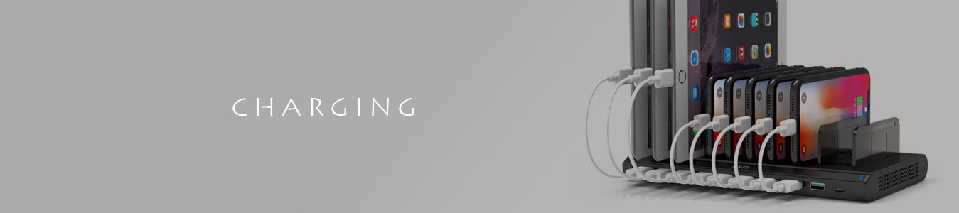 10 Ports USB Charging Station 96W Alxum