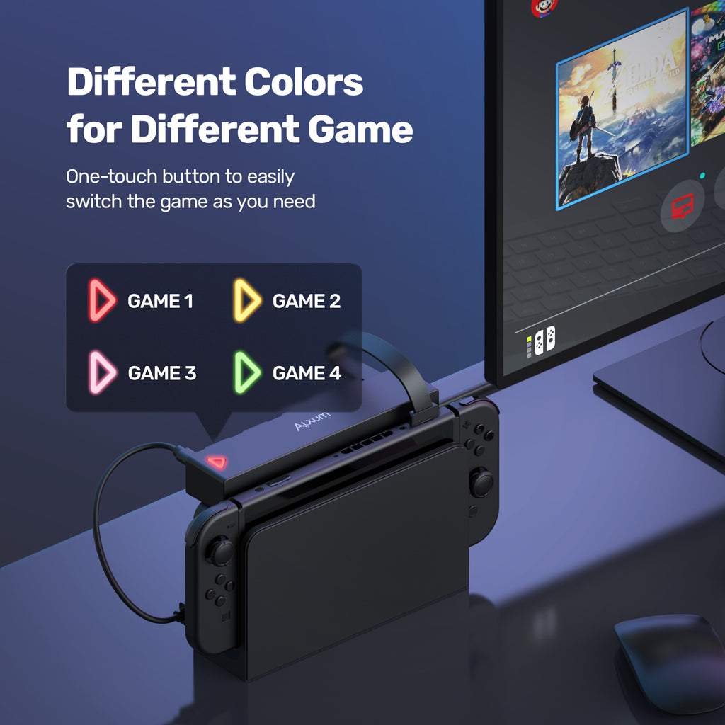 Alxum 8-In-1 Switch Game Card Reader