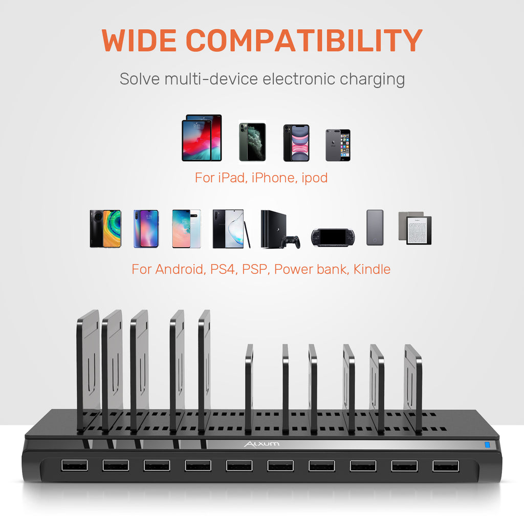 10 Ports Multi Device Charging Station 60W