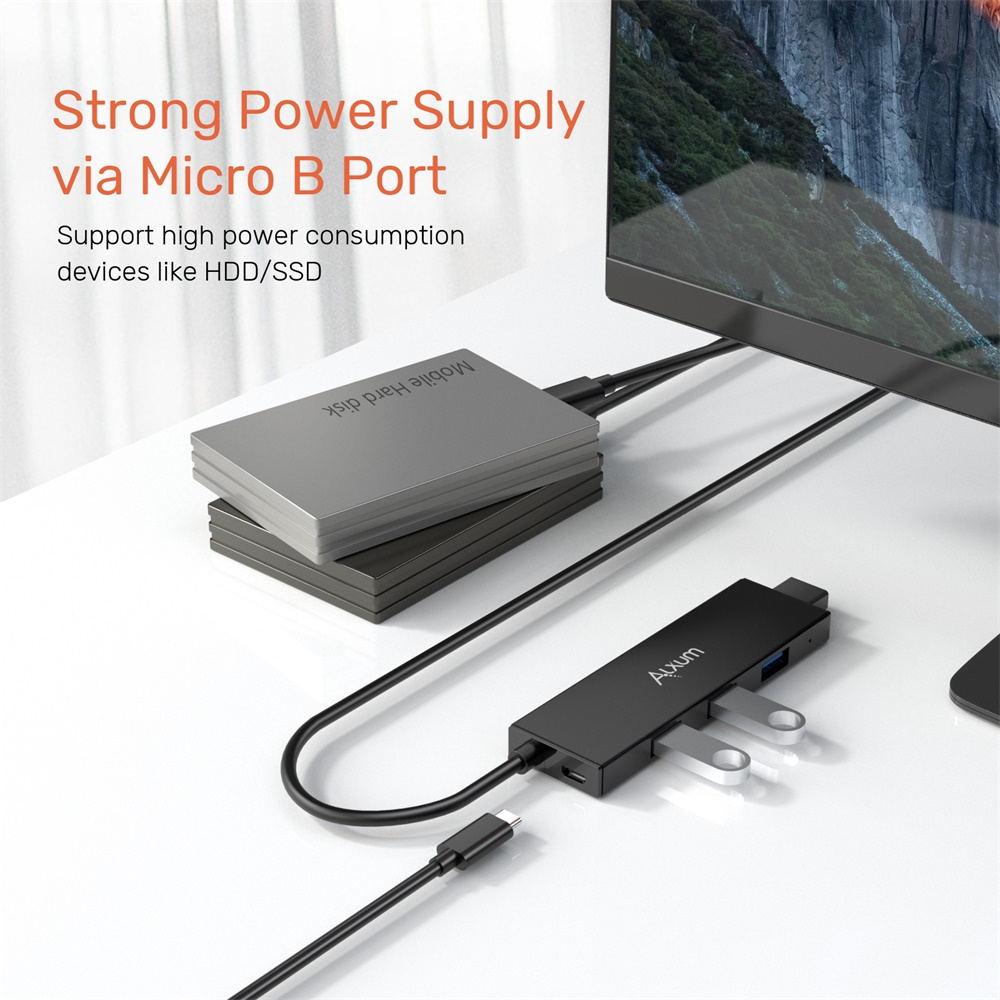 4-Port USB 3.0 Extension Hub