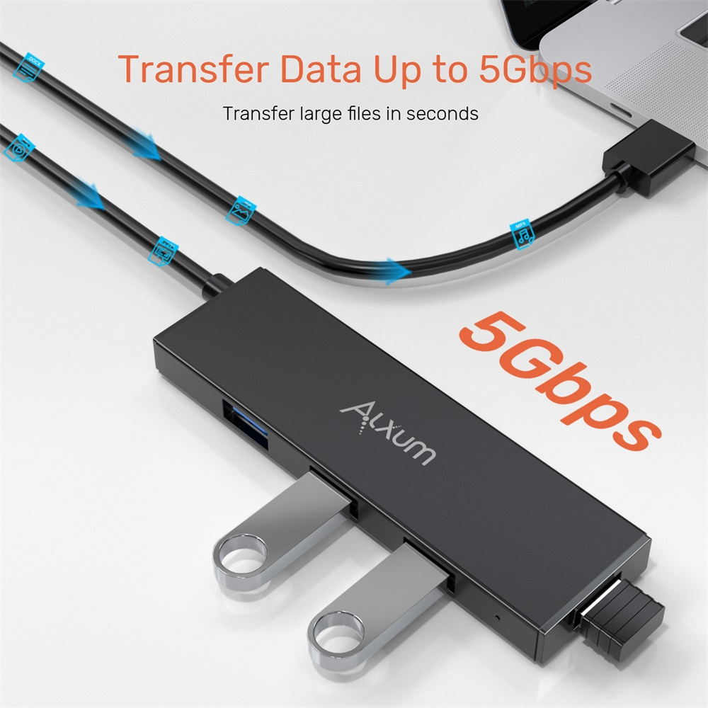 4-Port USB 3.0 Extension Hub