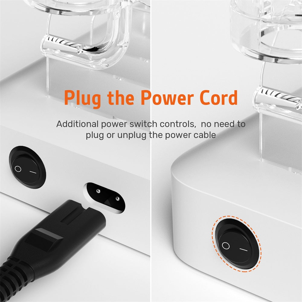 7 Ports USB C Charging Station 30W PD with Cables