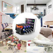 8-Port Transformable Wall Mount Charging Station with Quick Charge 3.0
