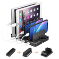 8 Ports Transformable Wall Mount Charging Station 96W