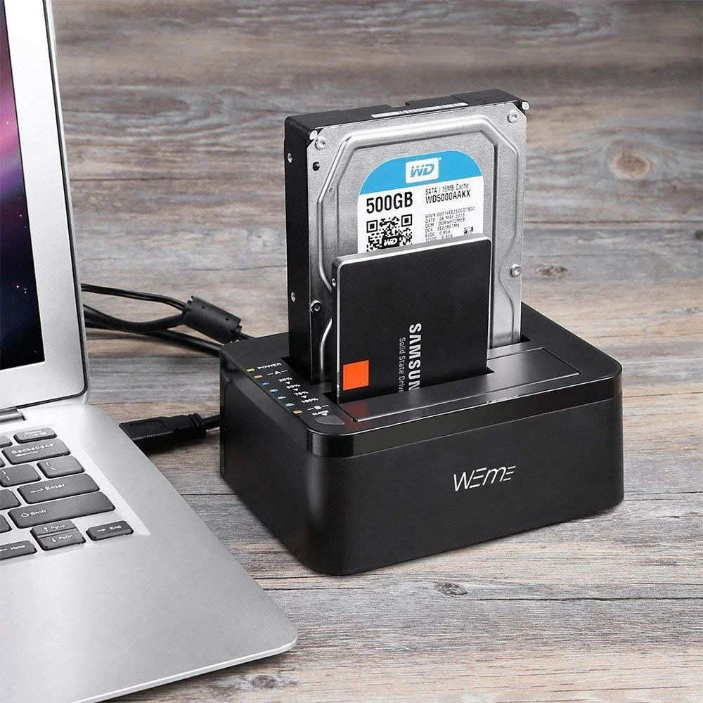 Clone Hard Drive Docking Station USB 3.0 to SATA