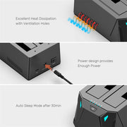 Clone Hard Drive Docking Station USB C to SATA HDD