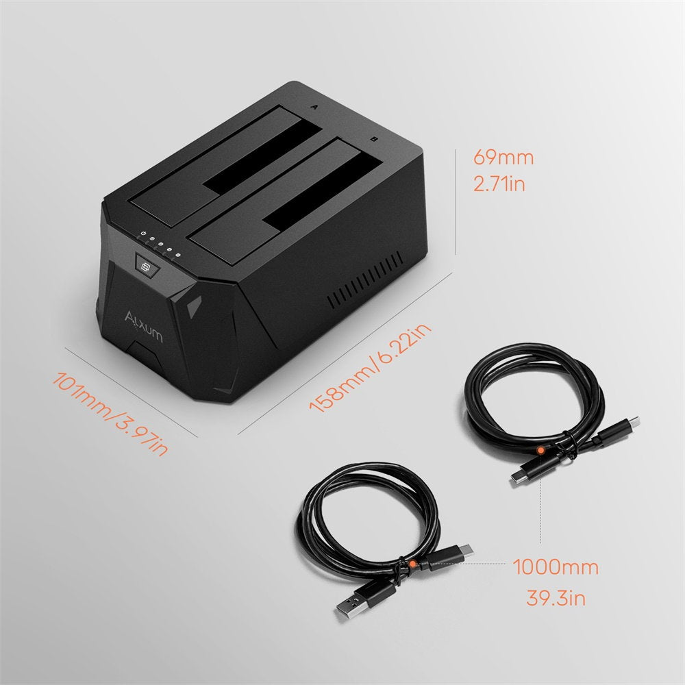 Clone Hard Drive Docking Station USB C to SATA HDD
