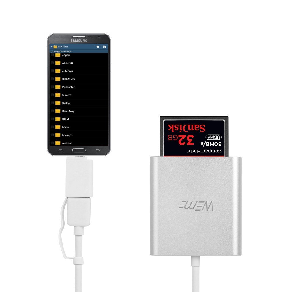 Compact Flash Card Reader WEme