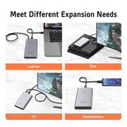 Dual Bay M.2 SSD Enclosure (PCIe NVMe)