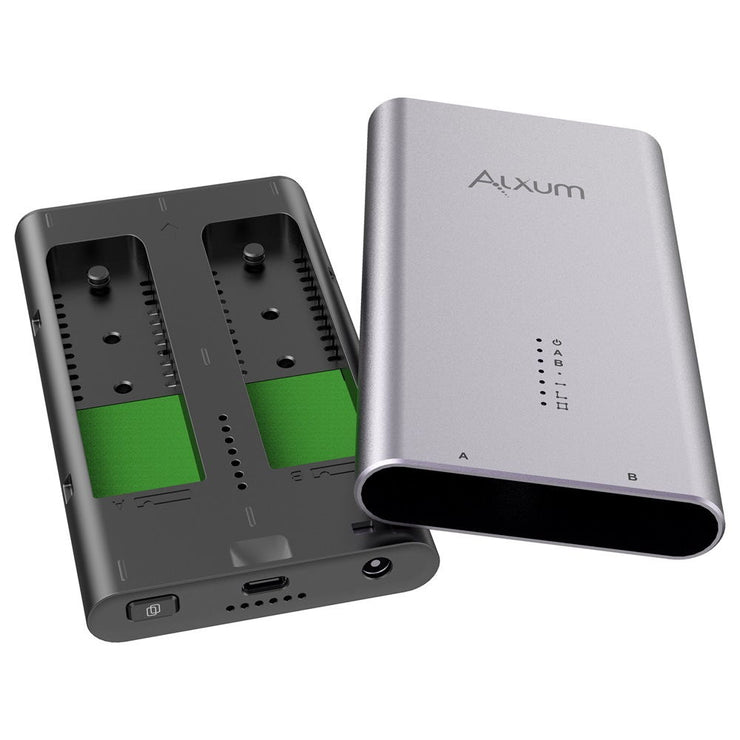 Dual Bay M.2 SSD Enclosure (PCIe NVMe)