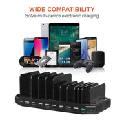 10 Ports Qualcomm Quick Charge 3.0 Charging Station 60W