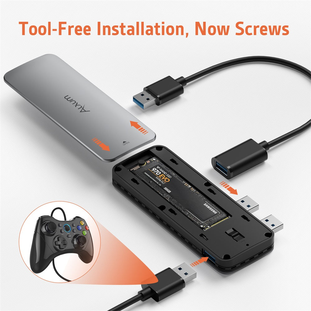 M.2 SSD NVMe Enclosure for PS5