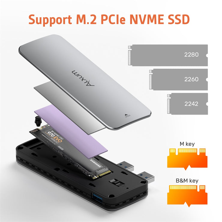 M.2 SSD NVMe Enclosure for PS5