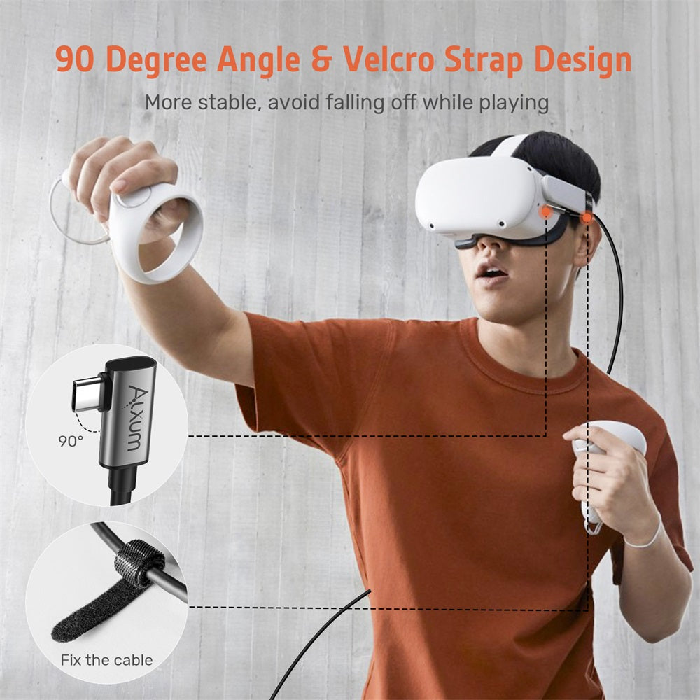 Oculus Quest 2 Link Cable 16ft USB Type-A to C