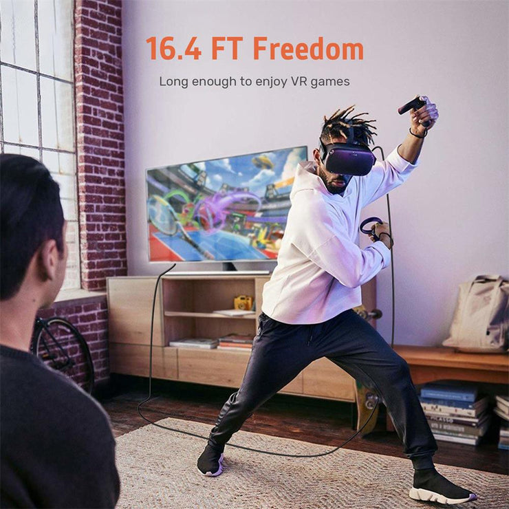 Oculus Quest 2 Link Cable 16ft USB Type-A to C