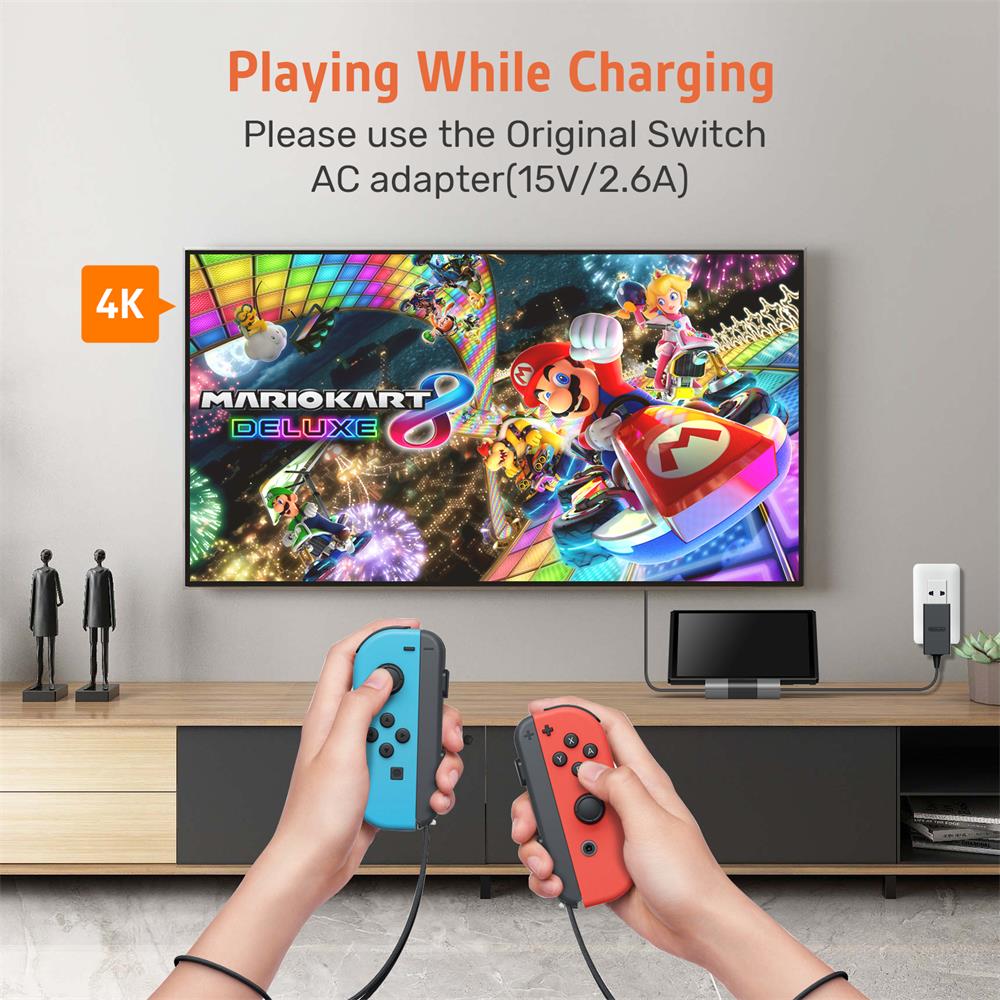 Portable Switch Docking Station 45W PD Charging