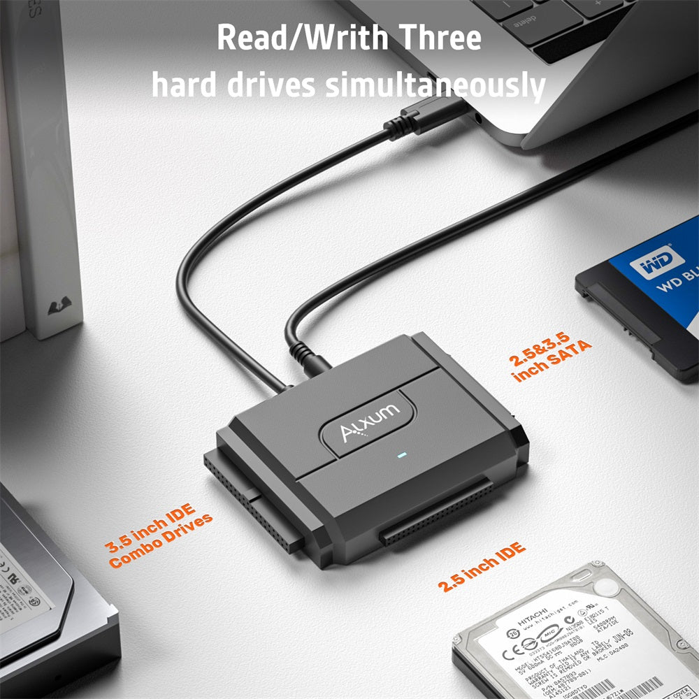 SATA IDE to USB C Hard Drive Adapter