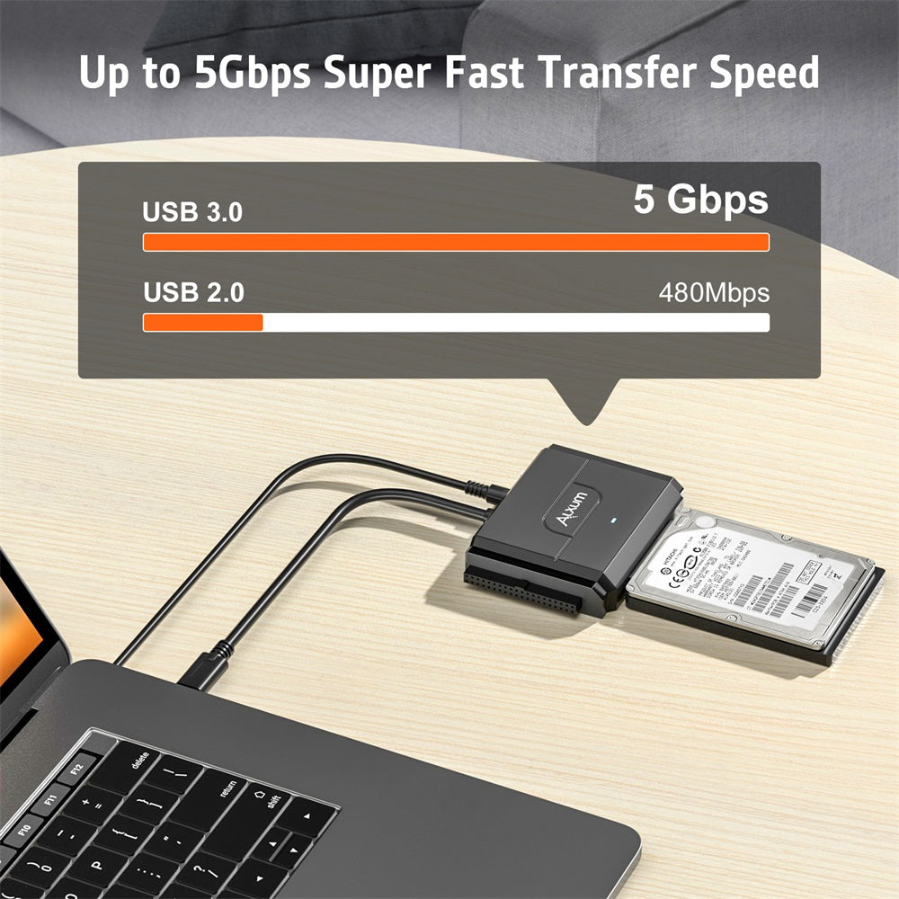 SATA IDE to USB C Hard Drive Adapter