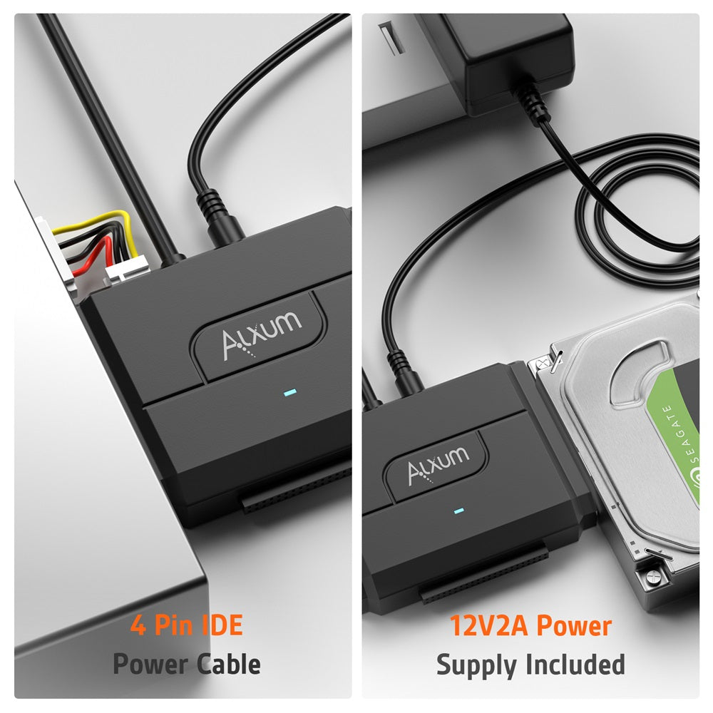 SATA IDE to USB C Hard Drive Adapter