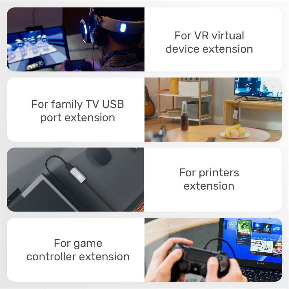 USB A Extension Cable for Oculus Rift 5M/16.4FT 