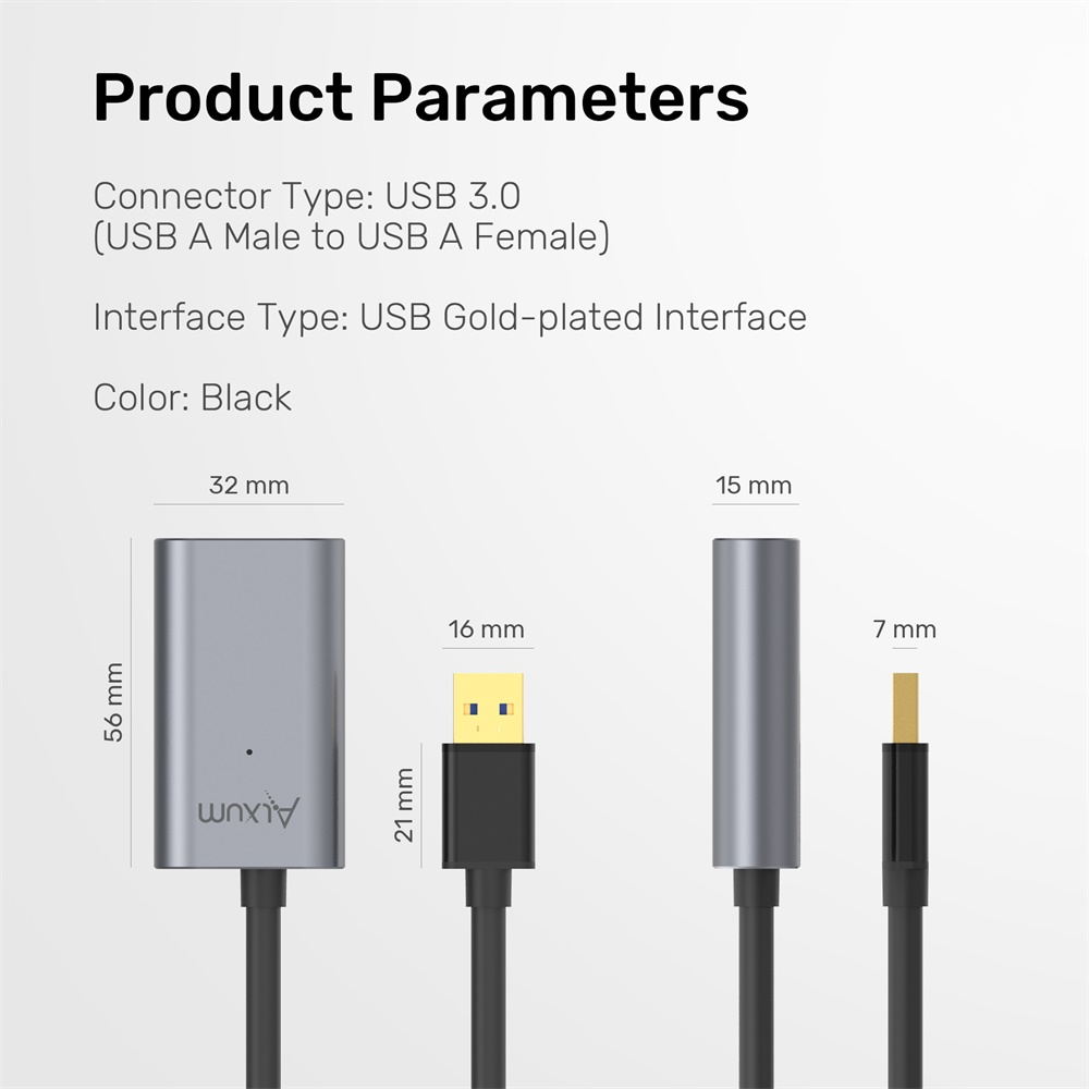 USB A Extension Cable for Oculus Rift 5M/16.4FT 