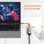 USB A to 2.5G Ethernet Adapter