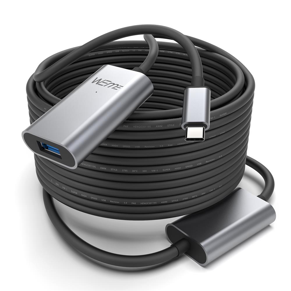 USB C Extension Cable - 10M/32FT-Oculus VR/Printer/Webcam – ALXUM