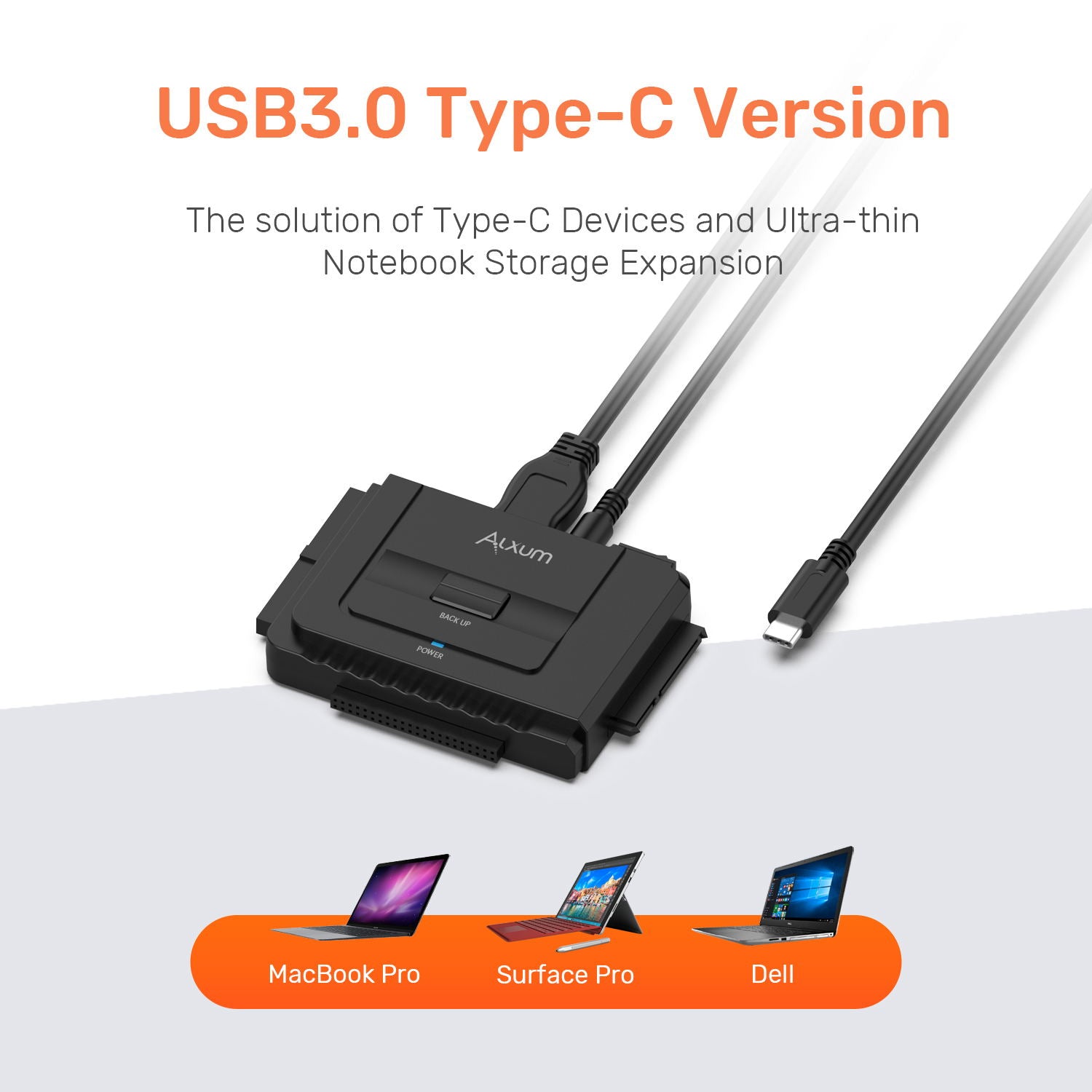 USB C IDE SATA Adapter