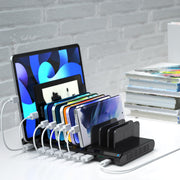 USB Charging Station 10 Ports With Type-C Port 120W