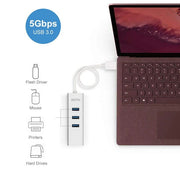 USB Ethernet Adapter to Type C Hub
