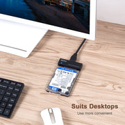 USB Type-A to SATA Hard Drive Adapter