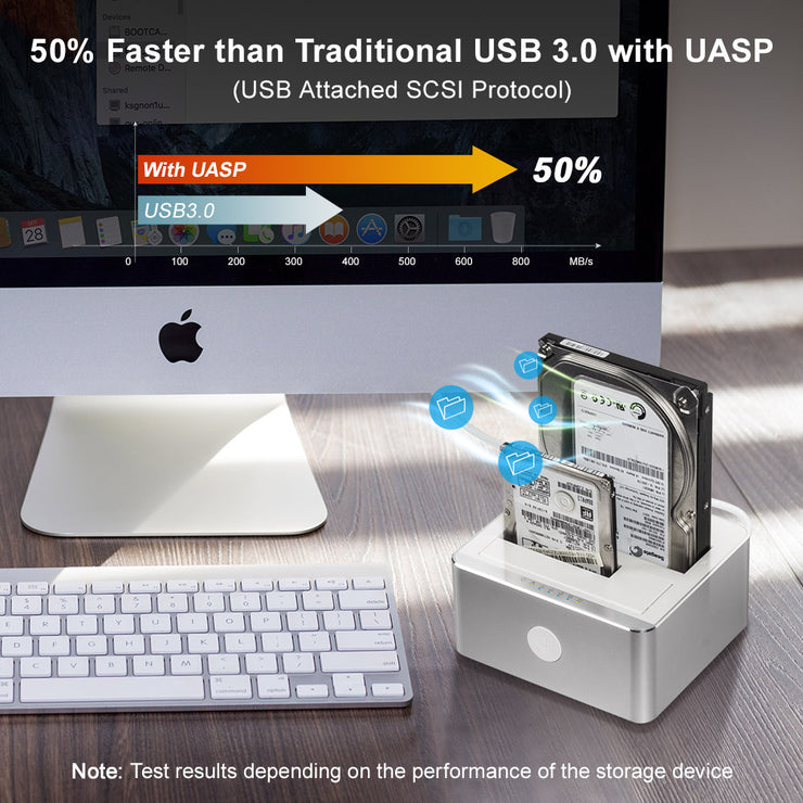 USB 3.0 Hard Drive Docking Station Offline Clone 