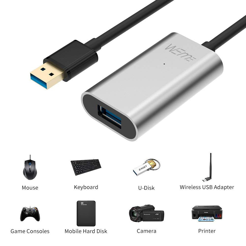 Oculus Rift Usb Hub USB 3.0 Extension Cable - 5M-Oculus Rift VR Sensor/Xbox/Printer – ALXUM